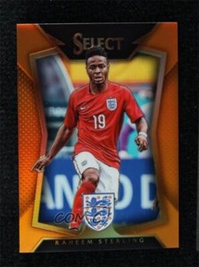 2015 Panini Select Orange Prizm 69/149 Raheem Sterling Variation