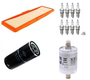 Service Kit Fits Porsche 928 4.5 OEM Air Fuel OE Oil Filter Bosch Spark Plugs - Picture 1 of 7