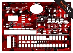 Piel Korg Electribe MX | Camuflaje rojo | Calcomanía protectora | StyleFlip Skins - Imagen 1 de 1