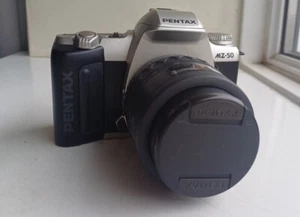 Pentax MZ-50 35mm SLR Film Camera 35-80mm Zoom Lens + case - SPARES/REPAIR - Picture 1 of 9