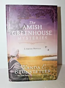 Amish Greenhouse Mysteries/ 3 Novels/Brunstetter/New - Picture 1 of 4