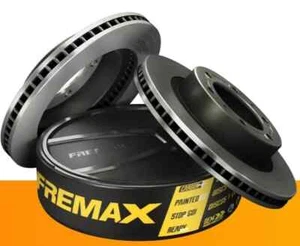 LAND ROVER REAR BRAKE ROTOR DISC SET RANGE EVOQUE LR027123 FREMAX - Picture 1 of 1