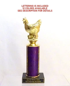 TROFEO DE GALLO 12 COLORES #3 - Imagen 1 de 4