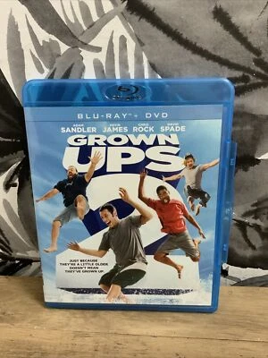 ☀️Grown Ups 2 (Blu-ray/DVD, 2013, 2-Disc Set UltraViolet) OpenBox - Image 1 of 2