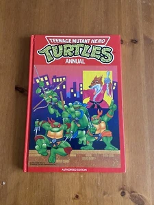 Vintage TEENAGE MUTANT HERO TURTLES 1990 Annual - Picture 1 of 8