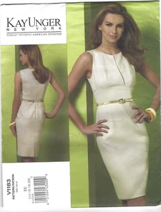 Vogue Designer Sewing Pattern, Kay Unger, 1183, Dress, Size 14 - 20, New, OOP - Picture 1 of 2