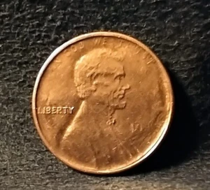 1980's Lincoln Memorial 1c Penny-Die Cap Late Stage Strike Through Error-2.5g/BU - Picture 1 of 8