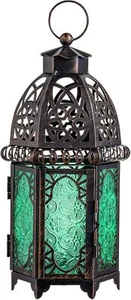 hanging moroccan lantern 11 vintage candle holder metal lanterns decorative - Picture 1 of 9