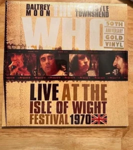 The Who Live at the Isle of Wight Festival 1970 (Record, 2015) GOLD VINYL - Picture 1 of 2