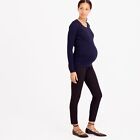 Jcrew Tall Maternity Martie Pant Black Size 12P $147  E7436