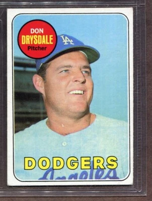 1969 Topps Set-Break #400 Don Drysdale en muy buen estado-en muy buen estado *Jaysace* Foto 1 de 2