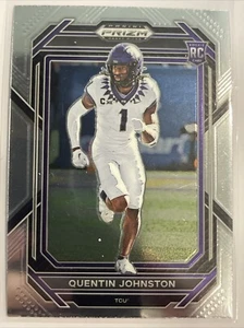 2023 Panini Prizm Draft Picks - #138 Quentin Johnston (RC) - Picture 1 of 2