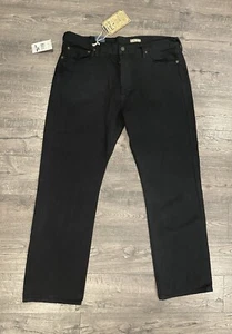 Neu Polo Ralph Lauren klassische 867 Denim Herrenjeans schwarz Deadstock Y2K 38 x 32 - Bild 1 von 17