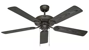 Grow Ventilator Deckenventilator Lüfter Leise Outdoor Bronze Fan Reversierbar - Bild 1 von 4
