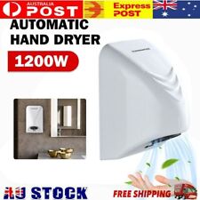 1200W Powerful Automatic Electric Hand Dryer Washroom Bathroom Wall Mounted