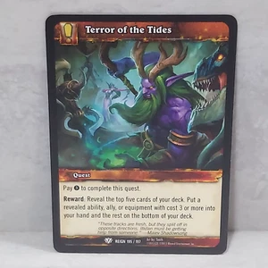World Of Warcraft Reign Of Fire Terror Of The Tides 195/197 TCG Card - Picture 1 of 2
