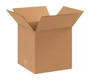 25 - 13 x 13 x 13 Corrugated Shipping Boxes Packing Storage Carton Cardboard Box - Picture 1 of 3