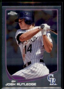 2013 Topps Chrome  Josh Rutledge  #14 Colorado Rockies