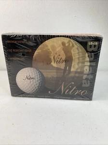 Nitro BALATA LD Golf Balls Vintage (1) Dozen Sealed 12 Golf Ball 4 Sleeves New - Picture 1 of 7