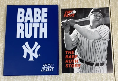 1991 Line Drive Babe Ruth Complete 20 Card Set Yankees - Display Book/Book NM-M - Image 1 of 4