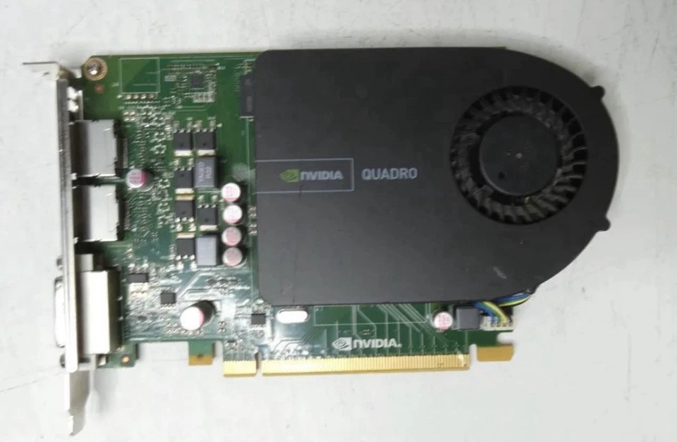 DELL Nvidia Quadro 2000 1GB GDDR5 PCI-e DVI DisplayPort Video Card. SKU220408 - Image 1 of 1