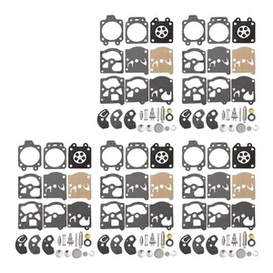 5Pk Carburetor Repair Gasket Diaphragm For-WA WT Series Carbs K10 WAT/Kit - Picture 1 of 22