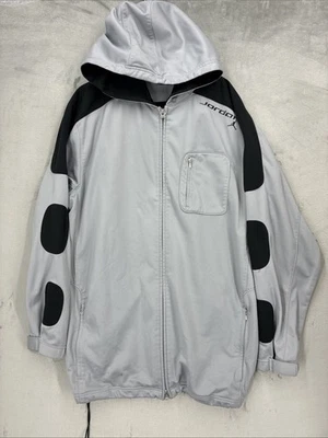 Chaqueta con Capucha Air Jordan Para Hombre Talla XXL 2XL Gris JumpMan Baloncesto De Colección Foto 1 de 4