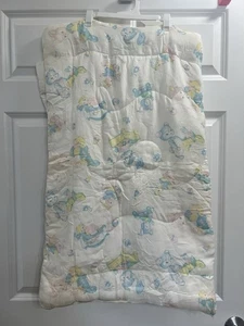 "Saco de dormir vintage para bebé niño pequeño manta azul/multicolor 30x20""" - Imagen 1 de 17