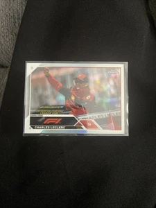 2023 Topps Chrome Formula 1 CHARLES LECLERC #174 F1 SILVER REFRACTOR GRAND PRIX - Picture 1 of 1