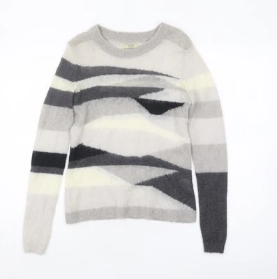 Jack Wills Women's Multicoloured Geometric Pullover Size 6 - Image 1 of 4