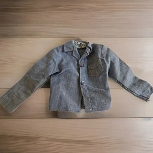 Vintage GI Joe 1960s Sailor Navy Attack Blue Denim Work Uniform Shirt  - Picture 1 of 9