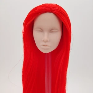 Moda Royalty Poppy Parker Japón Piel Pelo Rojo Reroot Escala 1/6 Cabeza de Muñeca - Imagen 1 de 8