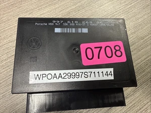 Porsche 911 997 2008 módulo de control de carrocería trasera BCM OEM usado 99761826006 - Imagen 1 de 3