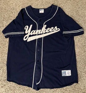 Vintage Russell Athletic New York Yankees Stitched Jersey Size XL - Picture 1 of 7