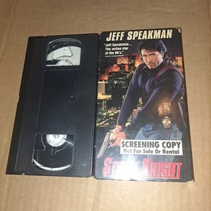Screener - Street Knight (VHS, 1993) Cannon Films Jeff Speakman - Imagen 1 de 1
