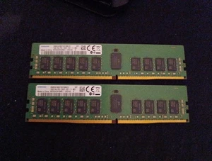 HP ECC 32GB DDR4 Ramm - 2x16GB 2400t Sehr Guter Ramm Für Viele Anwendungen - Bild 1 von 8