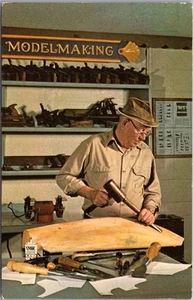 Postal de Salomón, Maryland MUSEO MARINO CALVERT Tienda de talla y modelismo en madera - Imagen 1 de 2