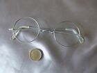 FRAME ONLY round Lennon style glasses silver fancy dress party 1960s