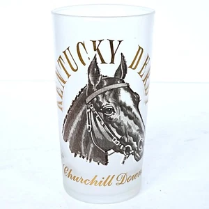 Vintage 1964 Kentucky Derby Ufficiale Mint Julep Glass - Churchill Downs M889.2 - Foto 1 di 10