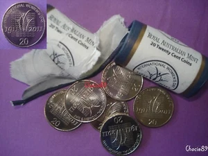 2011 Women's Day 20 cent coin from Ram roll, uncirculated sent in 2 x 2 holder. - Picture 1 of 3