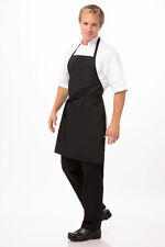 Vittorio uniformes-Delantal de cocina peto blanco