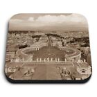 1x Square Fridge MDF Magnet Vatican City Cityscape Rome Italy #52348