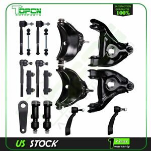 17pcs Upper Lower Control Arms Sway Bar For 1996-2001 02 Chevy Express 1500 2500