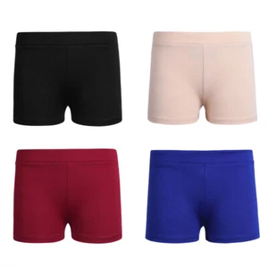Girls Shorts Contest Underwear Boy-cut Booty Sports Knickers Fitness Pants Gym - Picture 1 of 52