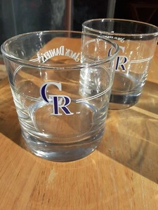 Colorado Rockies - Jack Daniels Rock Gläser - Tumbler Gläser MLB 4er Set - Bild 1 von 6