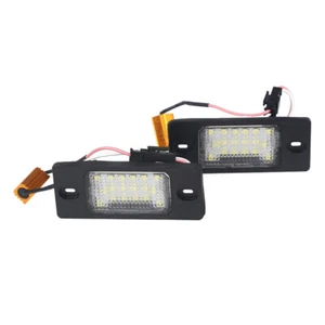 2PCS LED Number License Plate Light Lamp For Porsche Cayenne VW Golf 5 Passat - Picture 1 of 12