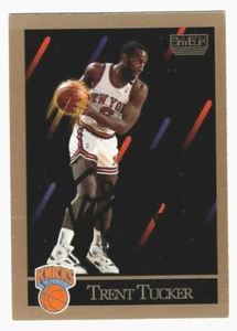 Tarjeta Skybox #193 firmada por Trent Tucker 1990/91 - Imagen 1 de 1