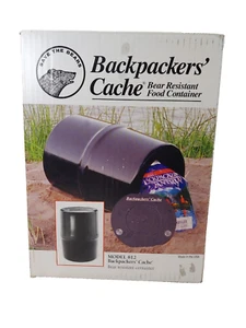 Caché para mochileros - Contenedor a prueba de osos, caja abierta de almacenamiento de alimentos resistente a osos - Imagen 1 de 10