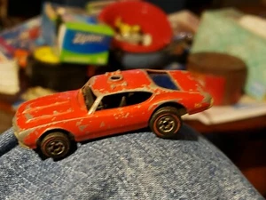 VINTAGE HOT WHEELS REDLINE 1969 POLICE CRUISER RED HONG KONG - Picture 1 of 12