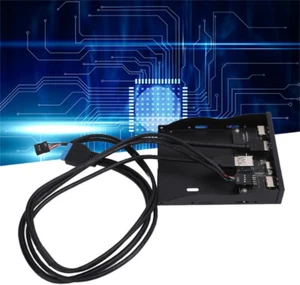 USB3.2 GEN1 Type C Floppy Panel Hub 4 Ports 5Gbps 3.5Inch Floppy Drive Panel - Photo 1/9